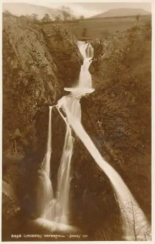 PC42229 Llanberis Wasserfall. Judges Ltd. Nr. 8496