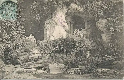 PC40849 Parc de Versailles. Hain der Scheunen des Apollo. B. Hopkins