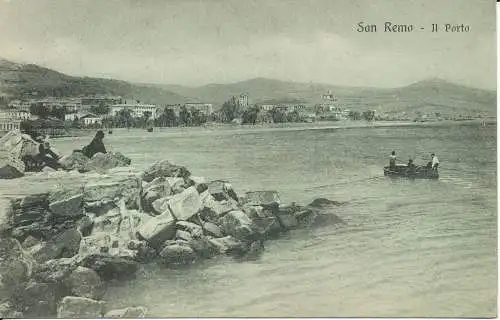 PC40888 San Remo. Der Porto. 1912. B. Hopkins