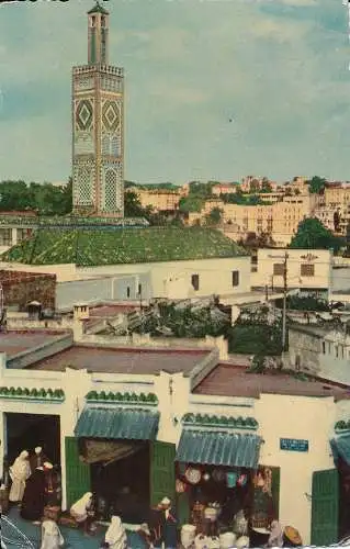 PC43035 Tanger. Blick auf die Große Moschee. 1960