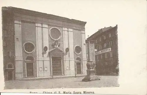 PC39330 Rom. Kirche S. Maria Sopra Minerva
