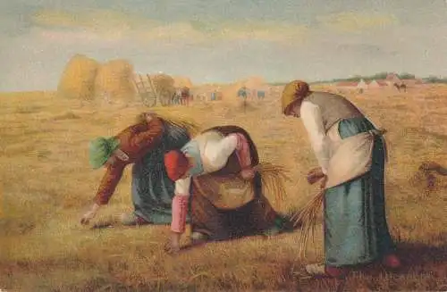 PC42360 The Gleaners. Misch und Lager. Millets Meisterwerke. Nr. 106