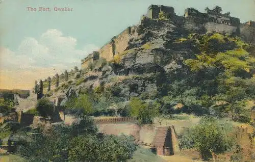 PC43110 The Fort. Gwalior. B. Hopkins