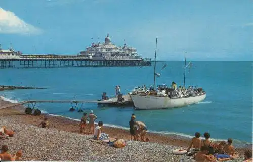 PC44170 Vergnügungsbootsfahrt um den Strandkopf. Eastbourne. Schuhschmied und Etherid