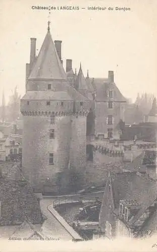 PC43015 Chateau de Langeais. Innenraum des Dungeons. I. P.M