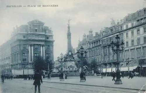 PC43228 Brüssel. Place de Brouckere. B. Hopkins