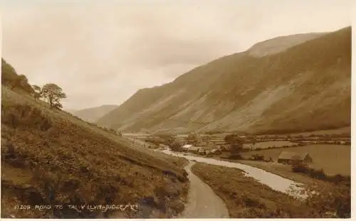 PC42266 Road to Tal Y Llyn. Judges Ltd. Nr. 11209