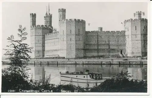 PC44371 Schloss Caernarvon. Judges Ltd. Nr. 20181. RP