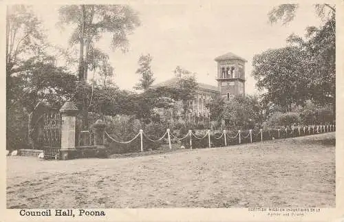 PC43327 Ratssaal. Poona. Scottish Mission Industries. B. Hopkins