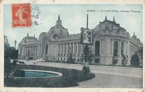 PC43546 Paris. Der Petit Palais Champs Elysees. B. Hopkins