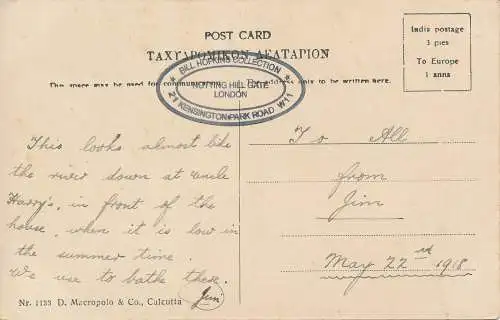 PC43601 Darjeeling. Das Teesta Valley. D. Makropolo. Nr. 1133. B. Hopkins