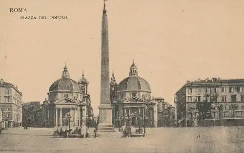 PC43412 Rom. Piazza del Popolo