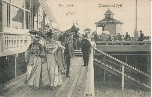 PC41010 Waldelbahn. Westerland Sylt. Reinicke und Rubin. 1907. B. Hopkins