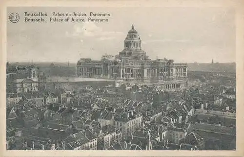 PC43591 Brüssel. Justizpalast. Panorama. B. Hopkins