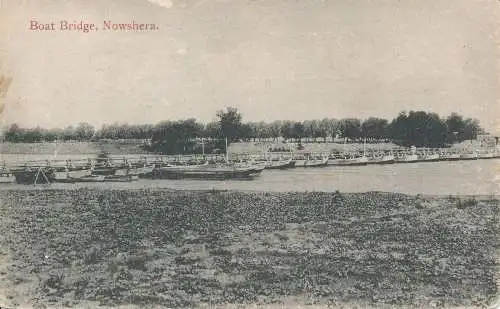 PC43269 Bootsbrücke. Nowshera. Handa. B. Hopkins