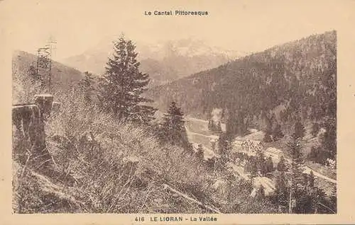 PC41176 Der malerische Cantal. Der Lioran. Das Vallee. Malroux Laborie. Nr. 416. 19