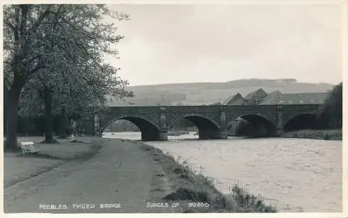 PC44427 Peebles. Tweedbrücke. Judges Ltd. Nr. 30206