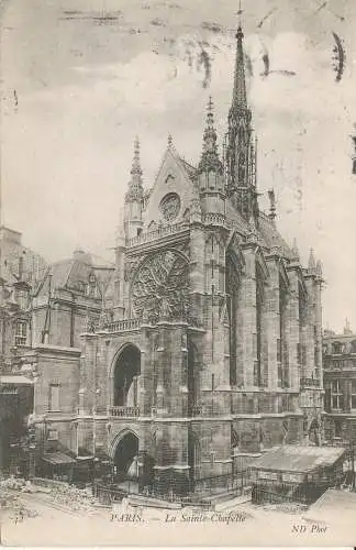 PC38495 Paris. Die Heilige Kapelle. ND. Nr. 42. 1905. B. Hopkins