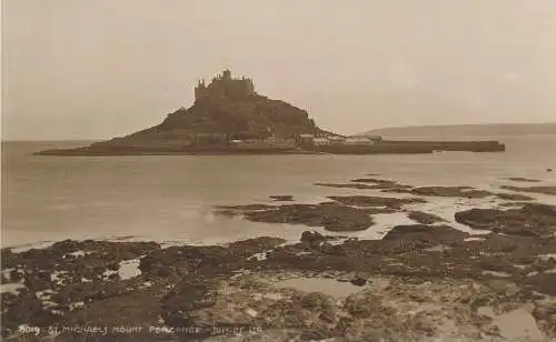 PC44596 St. Michaels Mount Penzance. Judges Ltd. Nr. 8019