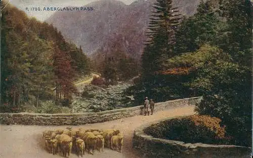 PC44616 Aberglaslyn Pass. Photochrom. Celesque. 1929