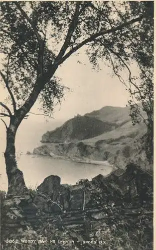 PC42350 Woody Bay. Nr. Lynton. Judges Ltd. Nr. 5862