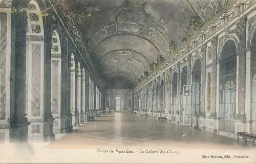 PC41167 Schloss Versailles. Die Eisgalerie. Frau Moreau. B. Hopkins