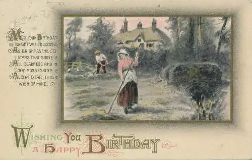 PC43430 Grüße. Ich wünsche Ihnen alles Gute zum Geburtstag. Wildt und Kray. Nr. 2529. 1913r