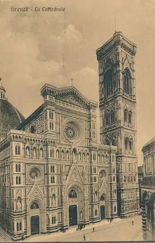 PC41206 Florenz. Die Kathedrale. B. Hopkins