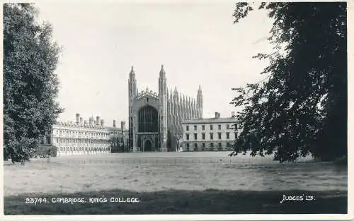 PC44587 Cambridge. Kings College. Judges Ltd. Nr. 23744