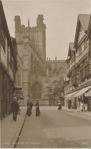 PC44641 Chester Cathedral. Judges Ltd. Nr. 3782. 1917