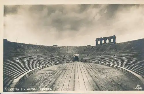 PC43420 Verona 7. Arena. Innenseite. A. Traldi