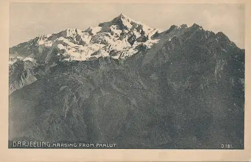 PC43619 Darjeeling. Narsing von Phalut. D. Makropolo. B. Hopkins