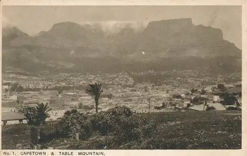 PC43698 Kapstadt und Tafelberg