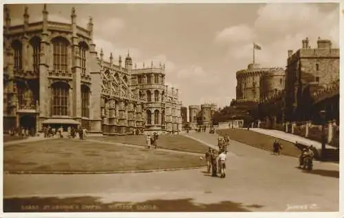 PC44656 St. Georges Kapelle. Windsor Castle. Judges Ltd. Nr. 20855