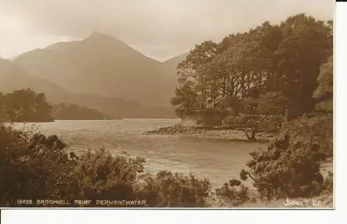 PC44325 Broomhill Point. Derwentwater. Judges Ltd. Nr. 16436