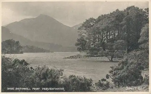 PC44642 Broomhill Point. Derwentwater. Judges Ltd. Nr. 16436