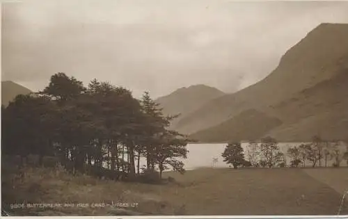 PC44455 Buttermere und High Crag. Judges Ltd. Nr. 9806. 1931