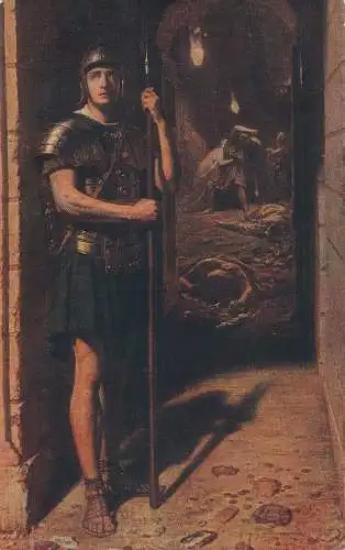 PC41262 Treu bis zum Tod. Walker Art Gallery. E.J. Poynter