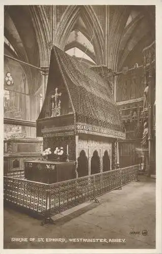 PC44886 Schrein von St. Edward. Westminster Abbey. Valentinstag. Nr. 10303. RP