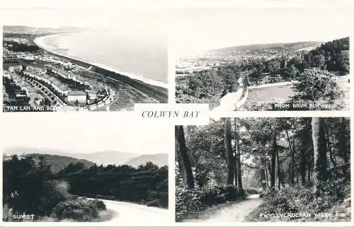 PC44509 Colwyn Bay. Multi-View. Judges Ltd