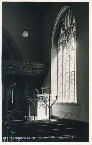 PC44603 Fitzhead-Kirche. Nr. Taunton. Judges Ltd. Nr. 26487