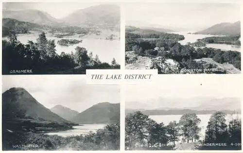 PC44589 The Lake District. Multi-View. Judges Ltd