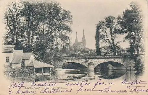 PC43684 Chartres. Die neue Brücke. ND. Nr. 5. 1902. B. Hopkins