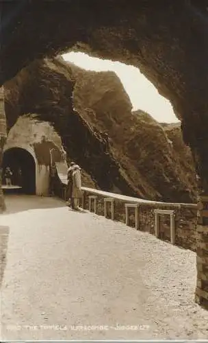 PC44489 Die Tunnel. Ilfracombe. Judges Ltd. Nr. 10413