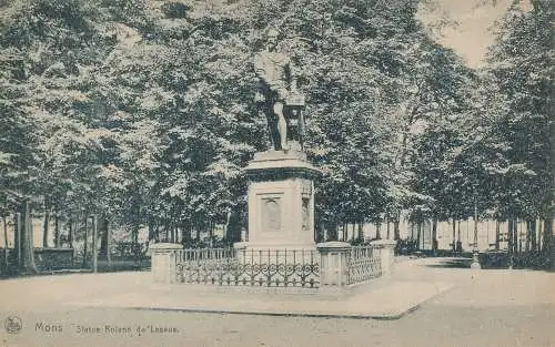 PC43170 Mons. Statue Roland von Lassus. Ern. Thill. Nels. 1919. B. Hopkins