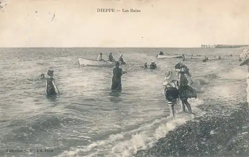 PC43695 Dieppe. Die Bäder. 1911