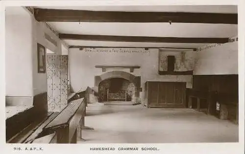 PC44946 Hawkshead Gymnasium. Atkinson und Pollitt