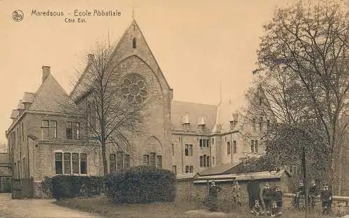 PC43175 Maredsous. Abteischule. Ostküste. Nels. Nr. 126. B. Hopkins