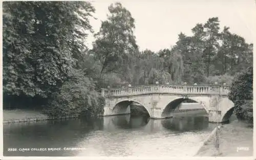 PC44668 Clare College Brücke. Cambridge. Judges Ltd. Nr. 2935