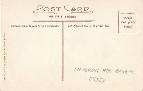 PC45001 Havering Kirche. A. H. Burgess. Frith